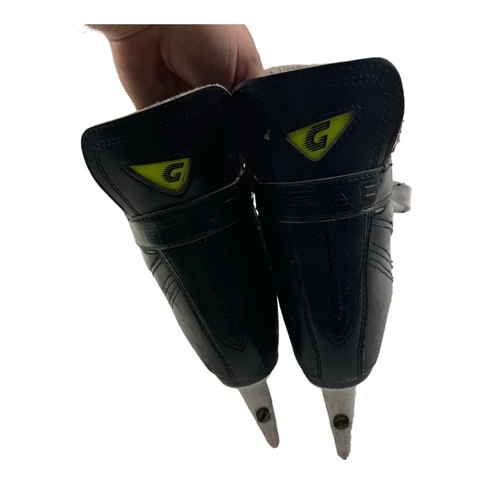 Graf‎ Black G735 Pro Cobra NT-5000 Ice Skates Youth Size 1 US 2